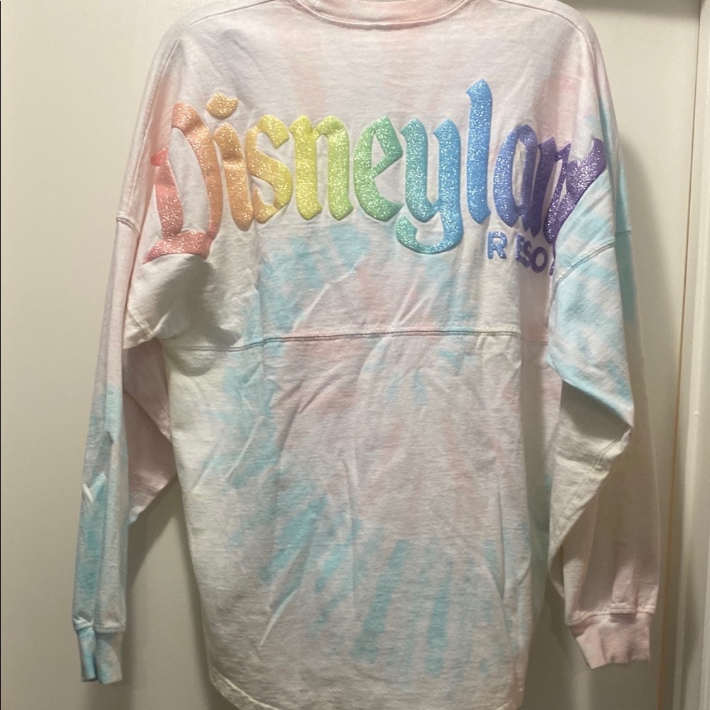 Disney Used Women  Pastel Tie-Dye Spirit Jersey
